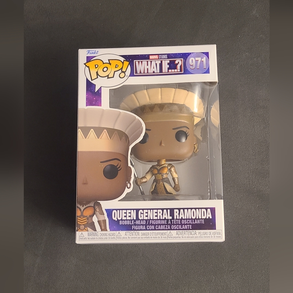#971 Queen General Ramonda Funko Pop! Marvel Studios What if...? Vinyl figure